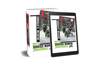 Arctic Cat 2014 ZR 8000 Ltd Service Manual