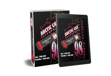 Arctic Cat 1998 Jag 340 DLX Snowmobile Models Service Manual