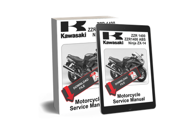 ♥ページ ZZR1400 ZX-14サービスマニュアル2006-2007 日本語 中古
