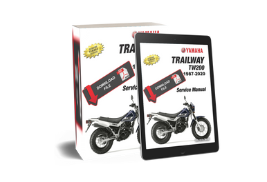 Yamaha TW200 サービスマニュアル 3冊セット Yamaha 1999 Trailway TW200 Service Manual
