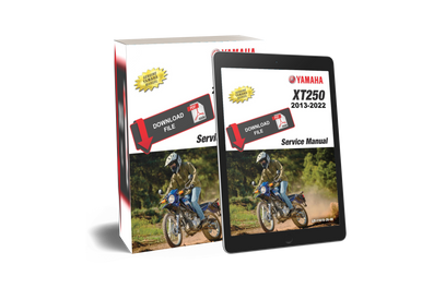 Yamaha 2014 XT250 Service Manual