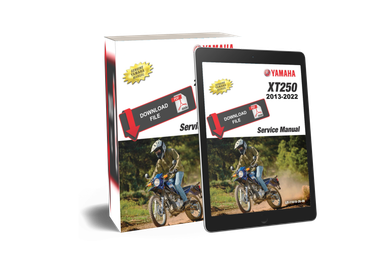 Yamaha 2019 XT250 Service Manual
