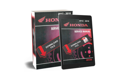 HONDA CRF250Lサービスマニュアル ３月末まで 。 Honda CRF250L Service Manual: 2013-2018 | Cyclepedia Service