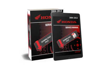 Honda 2004 CRF 250X Service Manual