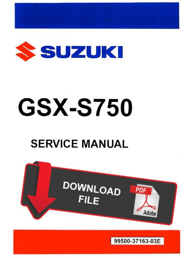 SUZUKI GSX-S750A サービスマニュアル Suzuki 2015 GSX-S 750 Service Manual