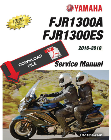 Yamaha 2018 FJR1300 Service Manual