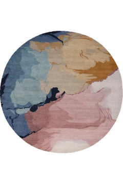 Caldera Round by The Rug Company - Flatshot