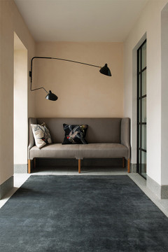 Mohair Slate by The Rug Company - Roomset