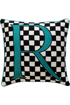 Alphabet R cushion by  Sue Timney - Flatshot