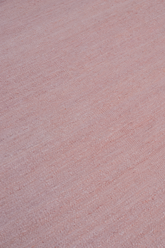 Flatweave Handcarded Wool Stucco - closeup