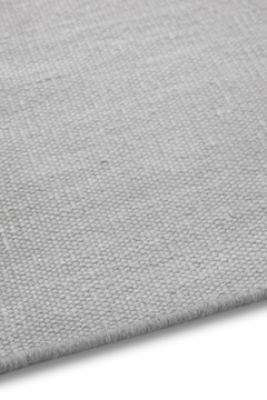 Flatweave Linen Cloud - sidepile