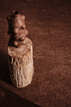 Ridge Rust by The Rug Company - closeup detail