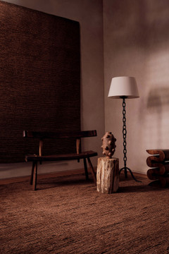 Ridge Rust by The Rug Company - roomset