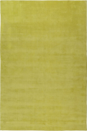 Melrose Yellow Plain Wool rug by Farrow & Ball - Flatshot White