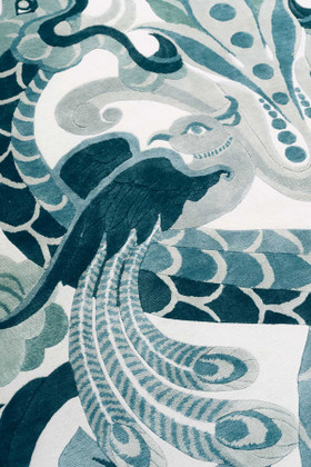 Secret Garden Lapis by Guo Pei - closeup image