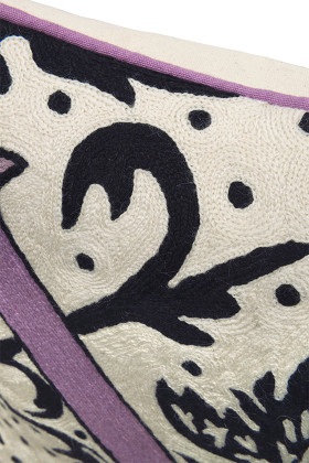 Alphabet V cushion by  - Close-up