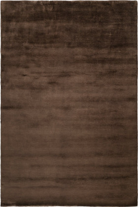 Mohair Sheared rug in Carob, full flatshot view