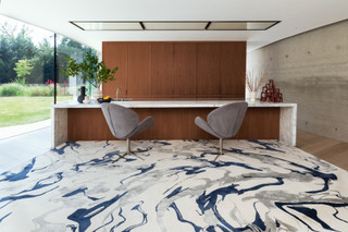 Echo Silver by The Rug Company  - landscape roomset