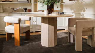 Slate Handloom Cashmere Blend Low Pile - roomset landscape image