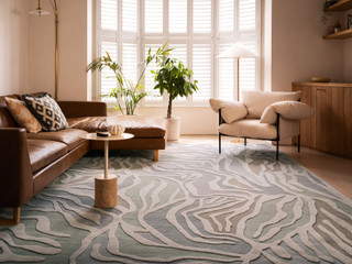 Rêverie Mist by The Rug Company - landscape roomset image