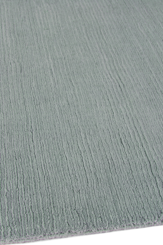 Lots Blue Cut And Loop Stripe rug by Farrow & Ball sidepile image Lots Blue Cut And Loop Stripe rug by Farrow & Ball sidepile image