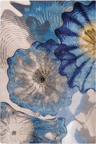 Rosette by  Chihuly - Flatshot