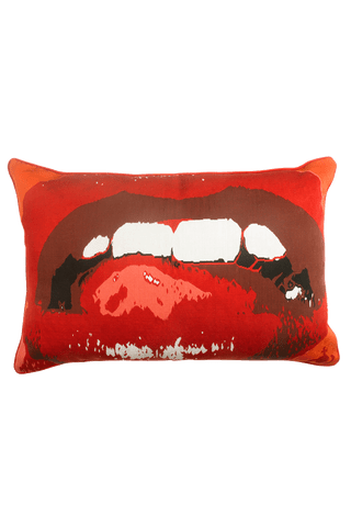Mouth Red Cushion - Flatshot