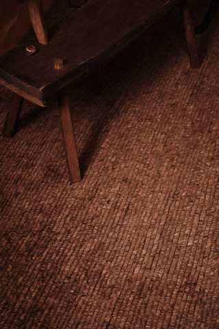 Ridge Rust by The Rug Company - detail [ROOMVO]