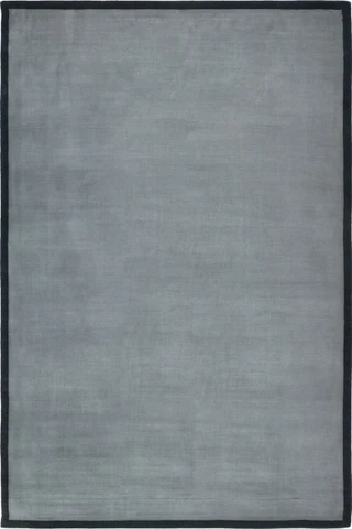 Margo rug in Lake, full flatshot view