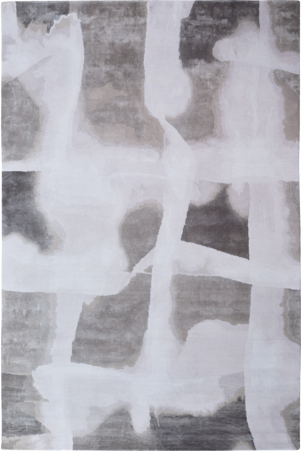 Solu Silver by The Rug Company - flatshot