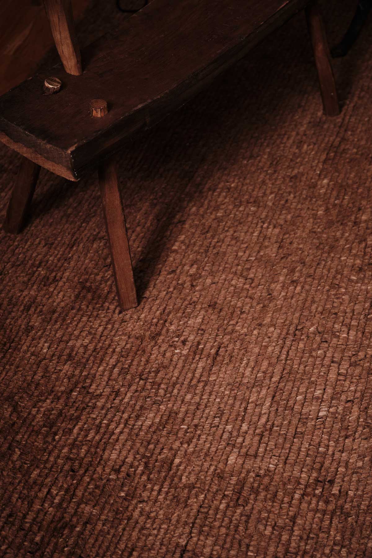 Ridge Rust by The Rug Company - detail [ROOMVO]