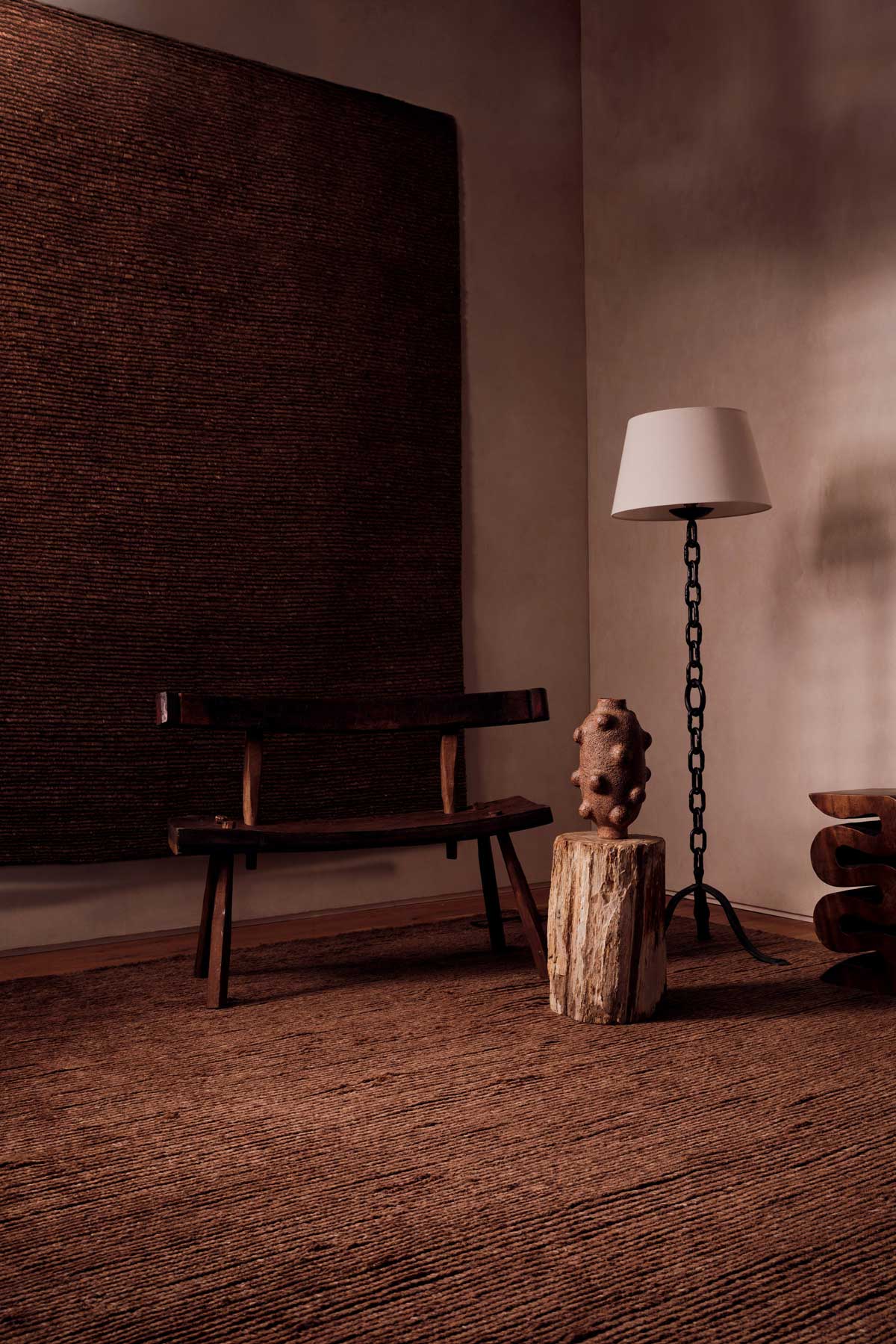 Ridge Rust by The Rug Company - roomset