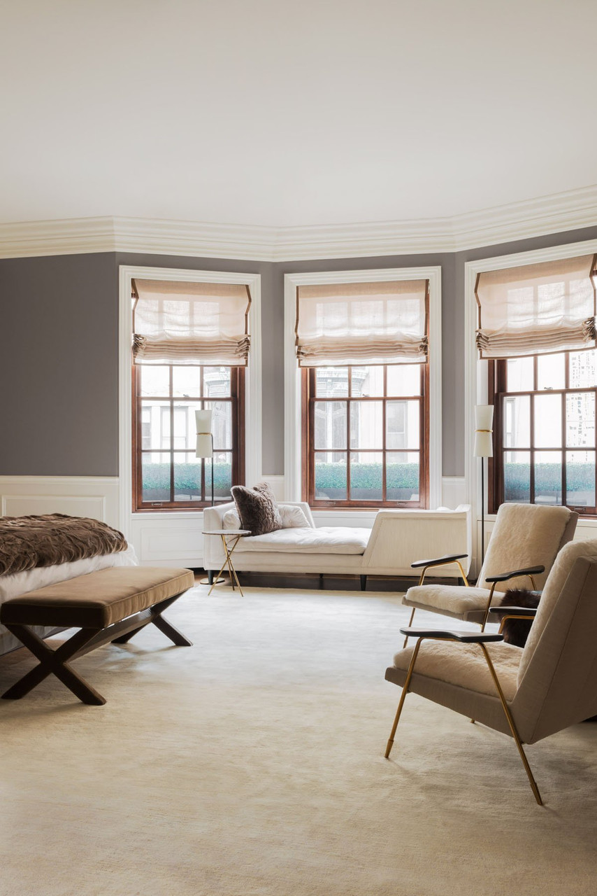 Mohair Natural by  The Rug Company roomset bedroom