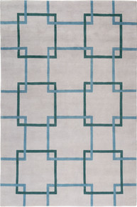 Square Chains Teal