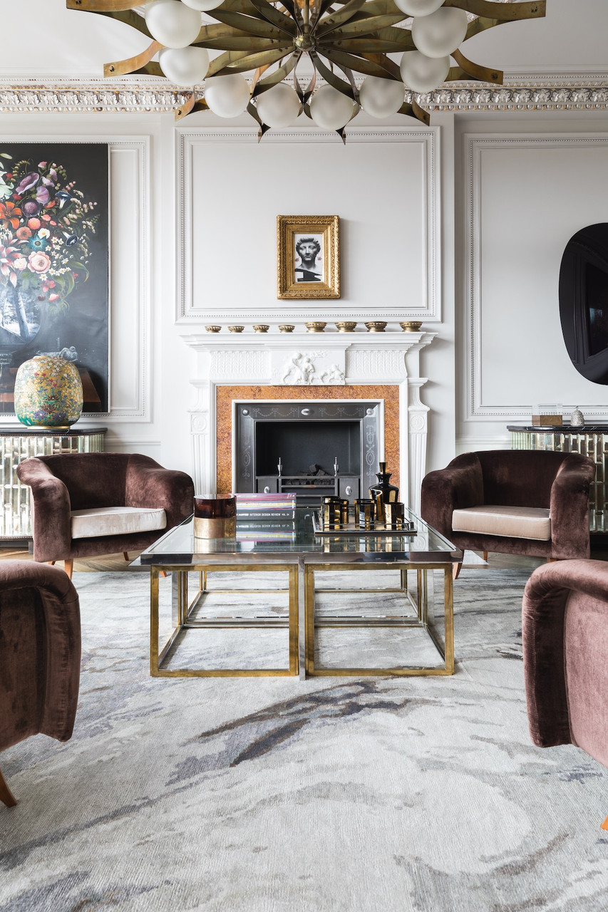 Calacatta by The Rug Company  Roomset