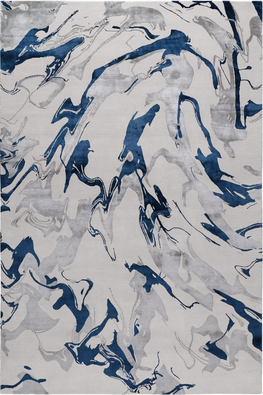 Echo Silver by The Rug Company - flatshot