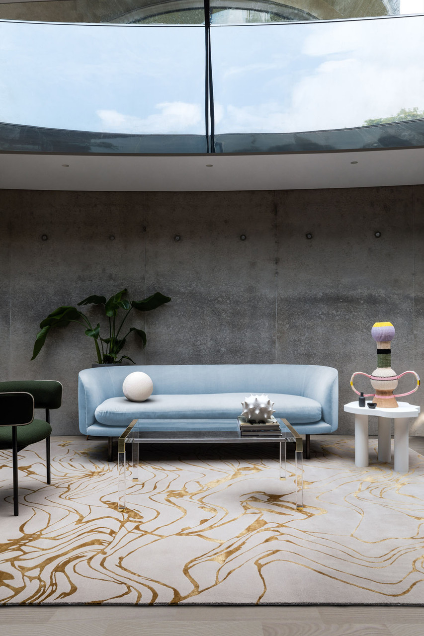 Flow Bronze by The Rug Company  - Roomset