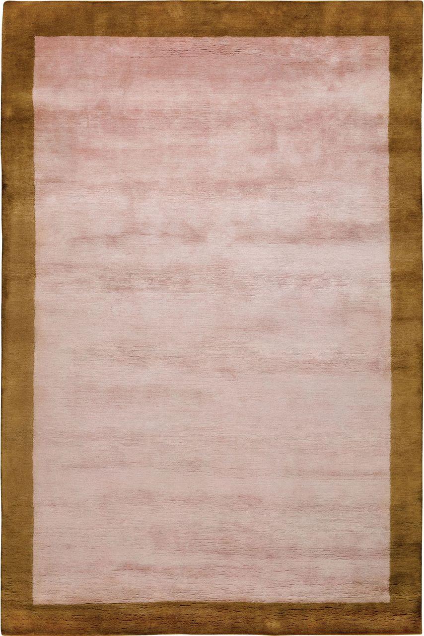 Border Mohair Rose Quartz by The Rug Company - Flatshot