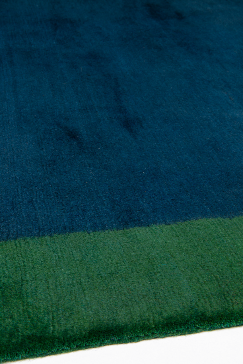 Mohair Border Emerald by The Rug Company - Sidepile image