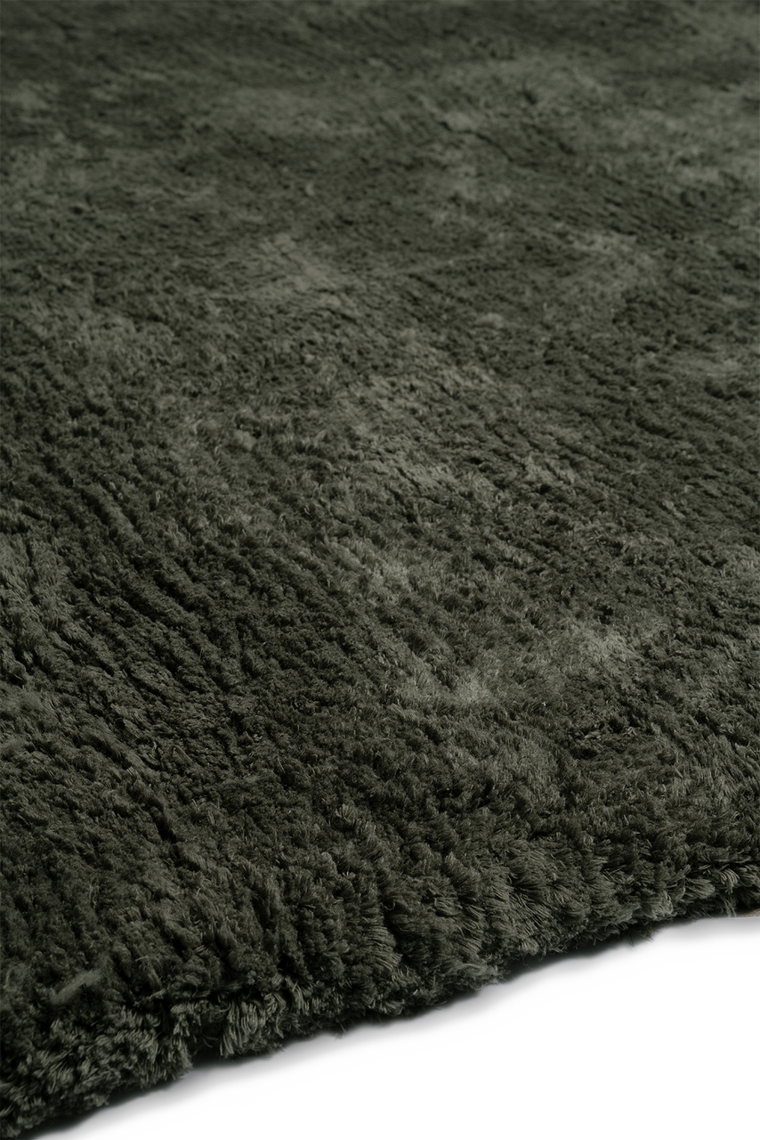 Slate Handloom Cashmere Blend High Pile - sidepile image