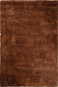 Handloom Cashmere Blend High Pile Russet