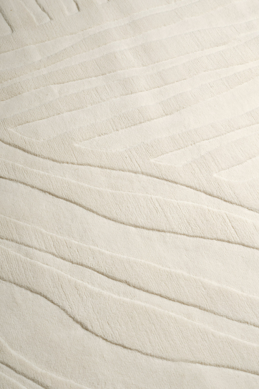 Ariso Pearl Rug by The Rug Company - closeup image