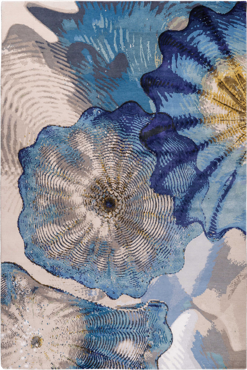 Rosette by  Chihuly - Flatshot