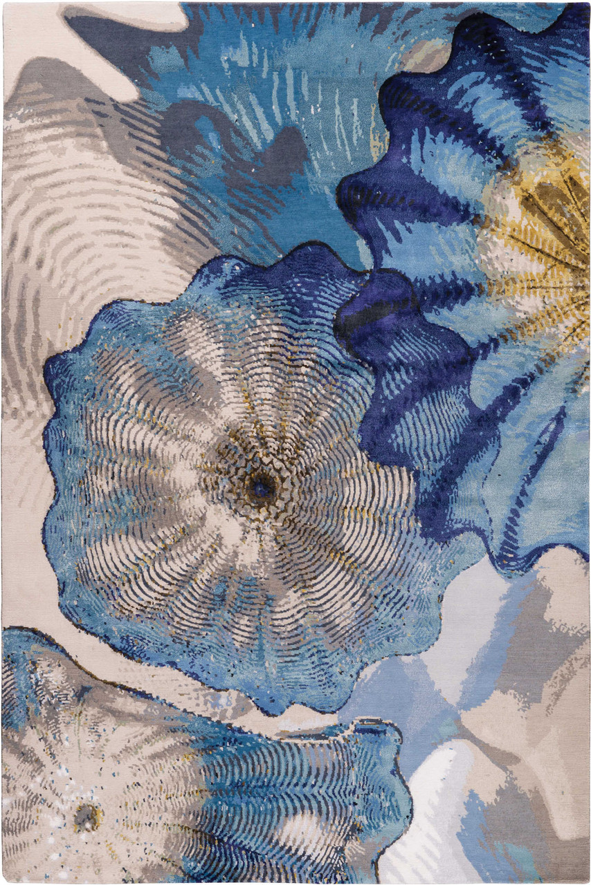 Rosette by  Chihuly - Flatshot White