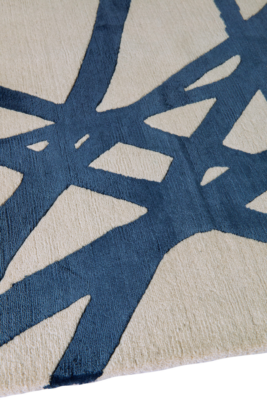 Channels Indigo Runner by Kelly Wearstler - sidepile image