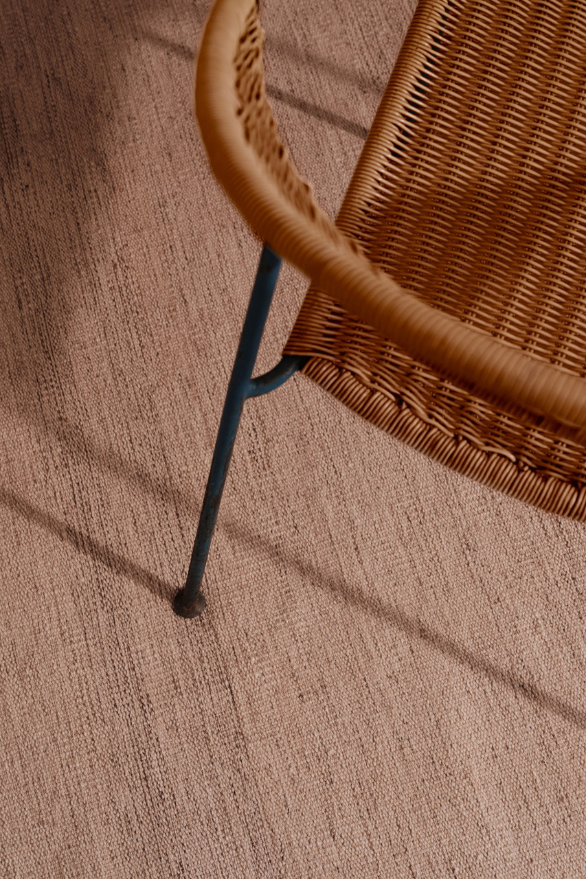 Flatweave Nettle & Wool by The Rug Company - closeup