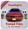 Headlight Tint Film for Ford F-150 Extended Cab 1980-1989