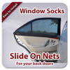 Universal Window Socks Slip On Netting for Both Back Doors