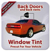 2 Ply Pro+ Precut Back Door Tint Kit for Acura TSX 4 DOOR 2009-2014