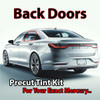 Precut back door tint kit custom cut for your exact vehicle.